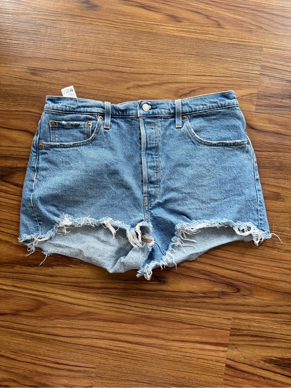 Levi's 501 Cutoff Denim Shorts